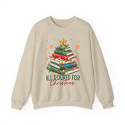 Women's All Booked for Christmas sweatshirt in Sand