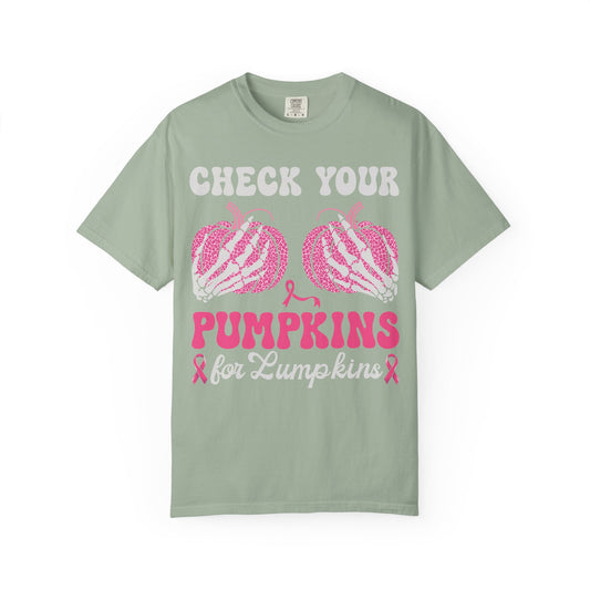 Women's Check Your Pumpkins For Lumpkins Shirt