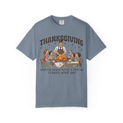 Women's Serving Chaos Funny Thanksgiving Shirt