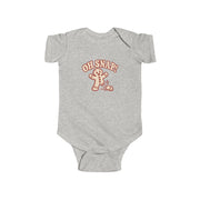 Baby Oh Snap gingerbread Christmas bodysuit