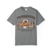 Women's Serving Chaos Funny Thanksgiving Shirt