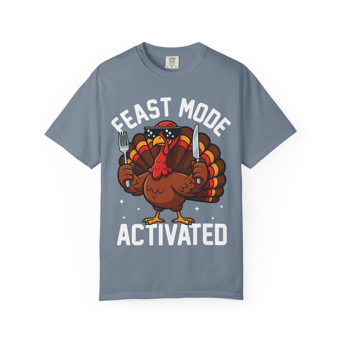 Feast Mode Activated turkey shirt for men