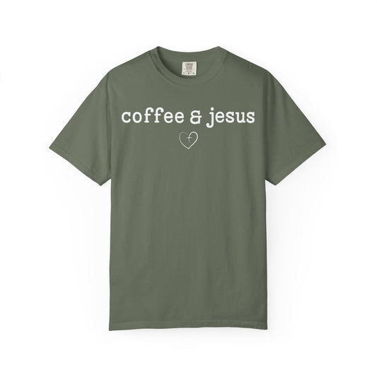 Men's Coffee And Jesus Christian Shirt