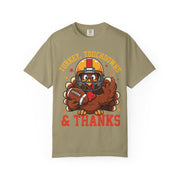 Thanksgiving football turkey shirt for men