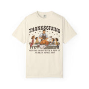 Women's Serving Chaos Funny Thanksgiving Shirt