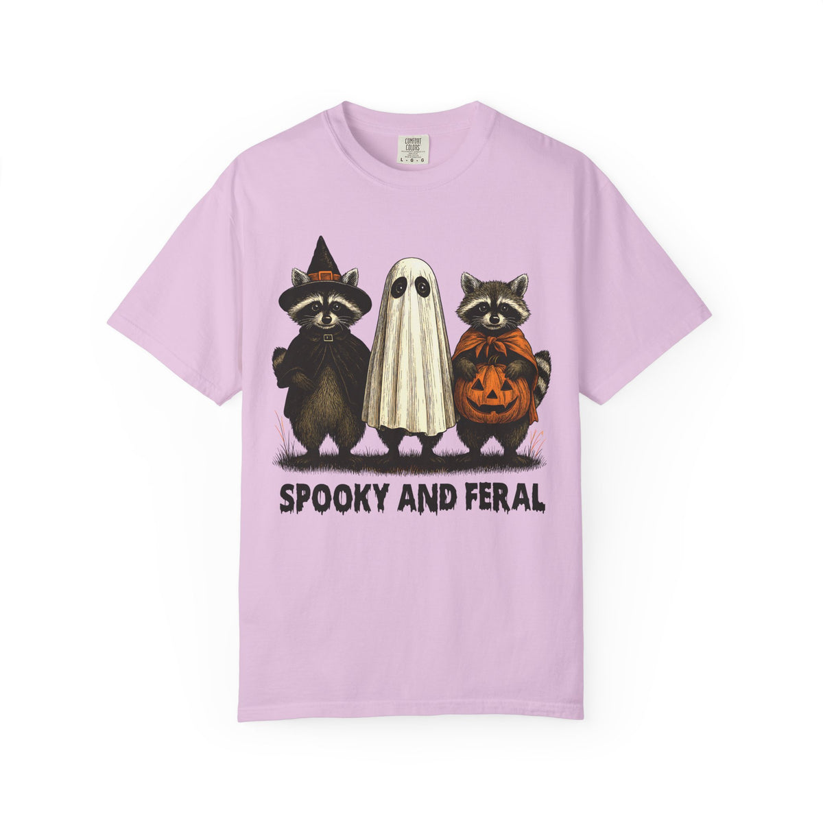 Women's Spooky and Feral Halloween Shirt
