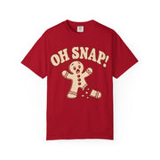Oh Snap gingerbread Christmas shirt for women