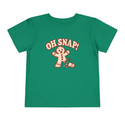 Toddler Oh Snap gingerbread Christmas shirt
