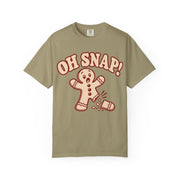 Oh Snap gingerbread Christmas shirt for men