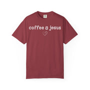 Women's Coffee And Jesus Christian Shirt