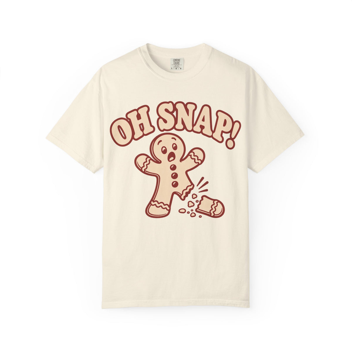 Oh Snap gingerbread Christmas shirt for women