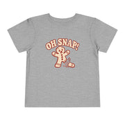 Toddler Oh Snap gingerbread Christmas shirt
