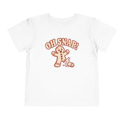 Toddler Oh Snap gingerbread Christmas shirt