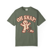Oh Snap gingerbread Christmas shirt for women