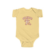Baby Oh Snap gingerbread Christmas bodysuit