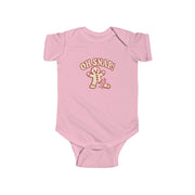 Baby Oh Snap gingerbread Christmas bodysuit