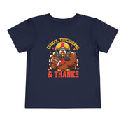 Toddler Thanksgiving football turkey shirt