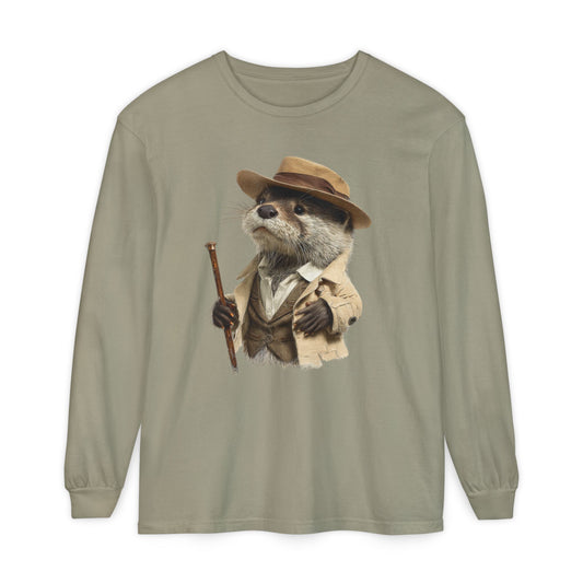 Men's Gentleman Otter Long Sleeve Shirt