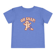 Toddler Oh Snap gingerbread Christmas shirt
