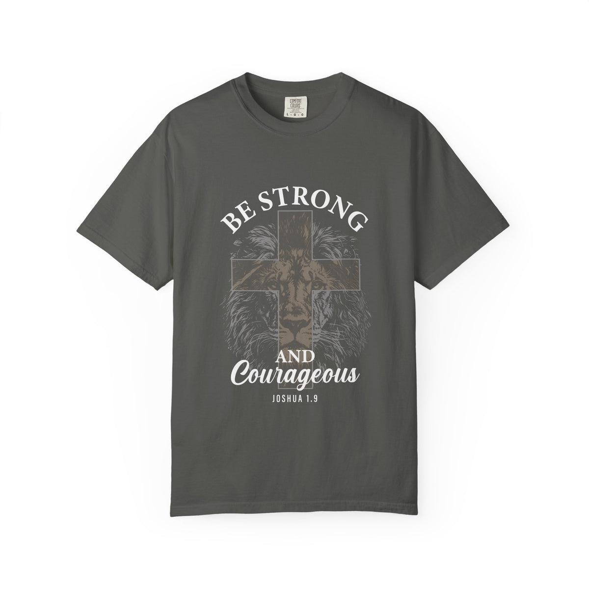 Men's Be Strong And Courageous Christian Shirt