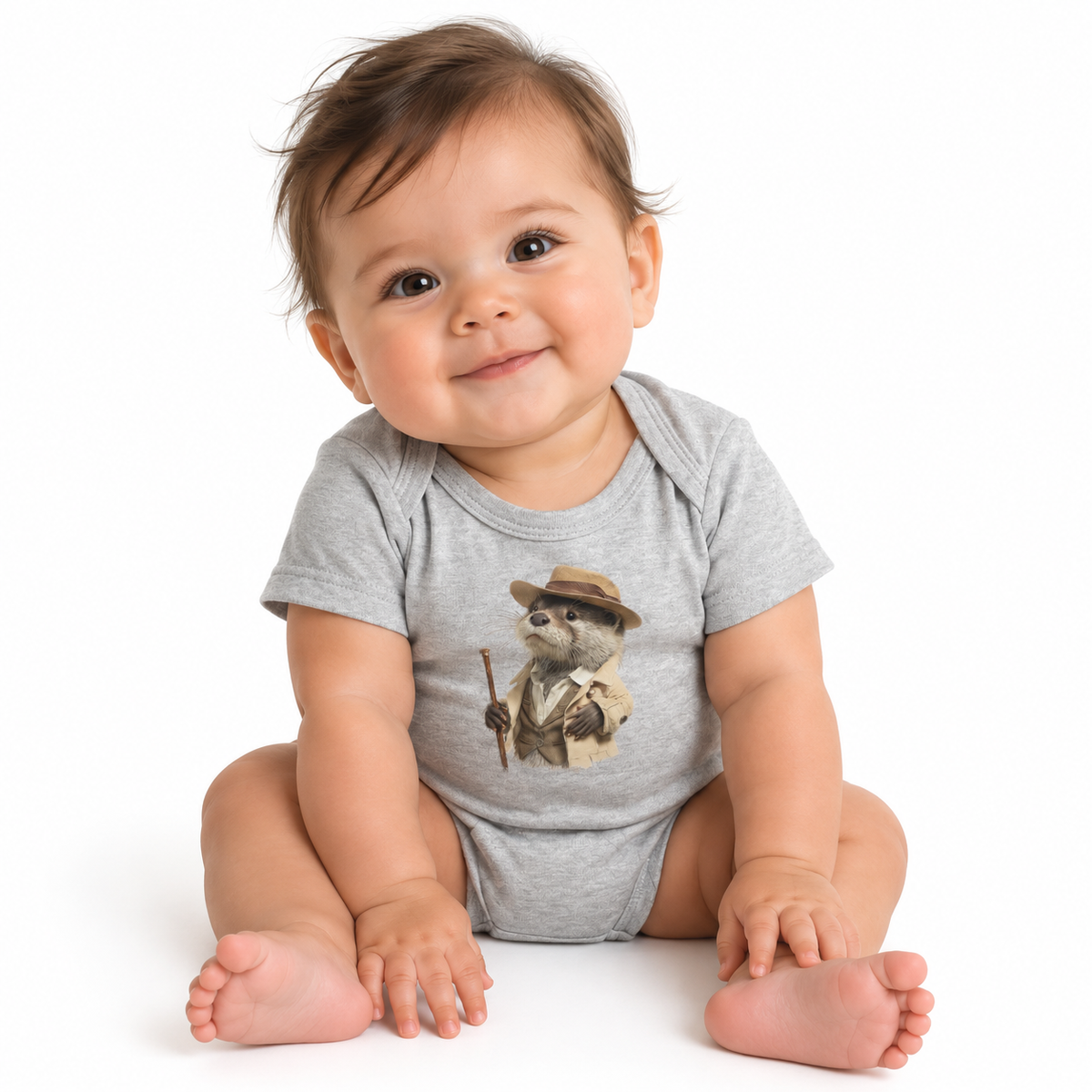 Baby Gentleman Otter Bodysuit