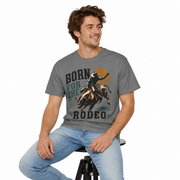 Men's Born for the Rodeo Shirt styled in a lifestyle photo