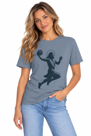 Women's Jesus Basketball Christian Shirt