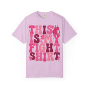 This Is My Fight Shirt print on an Orchid women's shirt